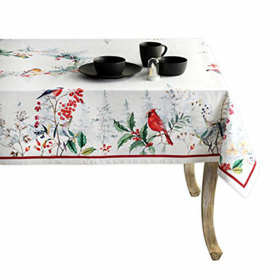 GetUSCart- Maison d' Hermine Morzine 100% Cotton Tablecloth for Kitchen  Dining, Tabletop, Decoration, Parties, Weddings