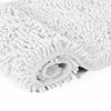 Picture of LuxUrux Bathroom Rugs 3pc Non-Slip Shaggy Chenille Bathroom Mat Set, Includes U-Shaped Contour Toilet Mat, 20 x 30'' and 16 x 24'' Bath Mat, Machine Washable (3 Pc Set - Style A, White)