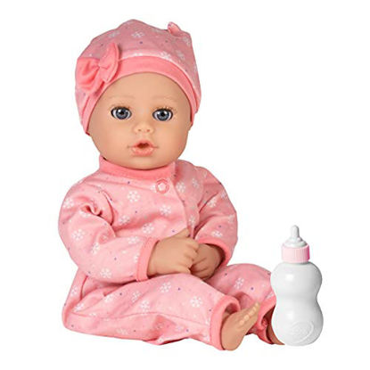 Picture of Adora Playtime Baby Doll Cozy Snowflake, 13 inch Soft Doll, Open/Close Eyes, Best Baby Girl Gift for Age 1+