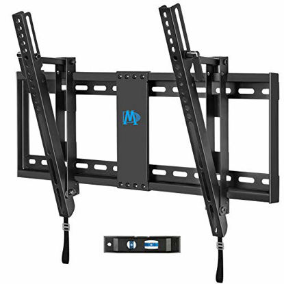 Picture of Mounting Dream Tilt TV Wall Mount TV Bracket for Most of 42-70 Inches TV, TV Mount Tilt up to 20 Degrees with VESA 200x100 to 600x400mm and Loading 132 lbs, Fits 16", 18", 24" Studs MD2165-LK