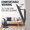 Picture of Mounting Dream Tilt TV Wall Mount TV Bracket for Most of 42-70 Inches TV, TV Mount Tilt up to 20 Degrees with VESA 200x100 to 600x400mm and Loading 132 lbs, Fits 16", 18", 24" Studs MD2165-LK