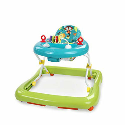 Picture of Bright Starts Giggling Safari Walker with Easy Fold Frame for Storage, Ages 6 Months +