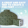 Picture of Skywin Air Tent Fort Playhouse for Kids - Inflatable Kids Fort Sets Up and Stores Away in Seconds (Fan NOT Included) (Camo)