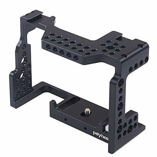 Gabbia Rigida In Alluminio Per Sony Alpha A7 II/III E R/S – Base Arca E Molteplici Attacchi