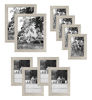 Picture of Americanflat 10-Piece Driftwood Picture Frame Set | Includes Sizes 8x10, 5x7, and 4x6. Shatter-Resistant Glass. Hanging Hardware Included!