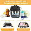 Picture of 3 in 1 Travel Bassinet Foldable Baby Bed, Diaper Bag Backpack Changing Station, Waterproof, USB Charging Port, Baby Bag Portable Crib