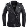 Picture of Ladies Leather Motorcycle Jacket For Women Classic Vintage Cafe Racer Brando Biker Jackets (X-Large)