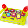 Picture of BAODLON Interactive Pound a Mole Game, Toddler Toys, Light-Up Musical Pounding Toy, Early Developmental Toy, Fun Gift for Age 2, 3, 4, 5 Years Old Kids, Boys, Girls, 2 Soft Hammers Included