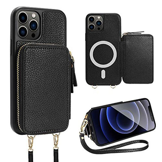 Crossbody Wallet Case Compatible With Iphone 14 Pro Max/14 Pro, Pu Leather Handbag  Purse Cover With Card Holder | Fruugo NO