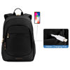Picture of Laptop Backpack LIGHT FLIGHT Women Backpacks Travel School College 15.6 inches Laptop Bags for Work Black