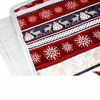 Picture of PAVILIA Premium Christmas Sherpa Throw Blanket | Christmas Decoration Reindeers, Fleece, Plush, Warm, Cozy Reversible Microfiber Holiday Blanket 60x80