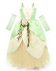 Picture of Princess Costume for Girls Fancy Fairy Halloween Party Dress Up Toddler Baby Tale Role Play Green Dress