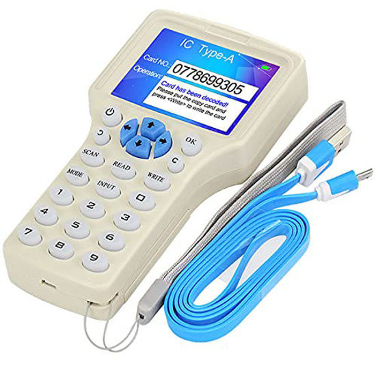 RFID Copier Duplicator 125KHz Key Fob NFC Reader Writer 13.56MHz Programmer  USB