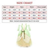 Picture of Princess and the Frog Costumes Little Girls Fancy Dress Up Toddler Halloween Birthday Party With Accessories