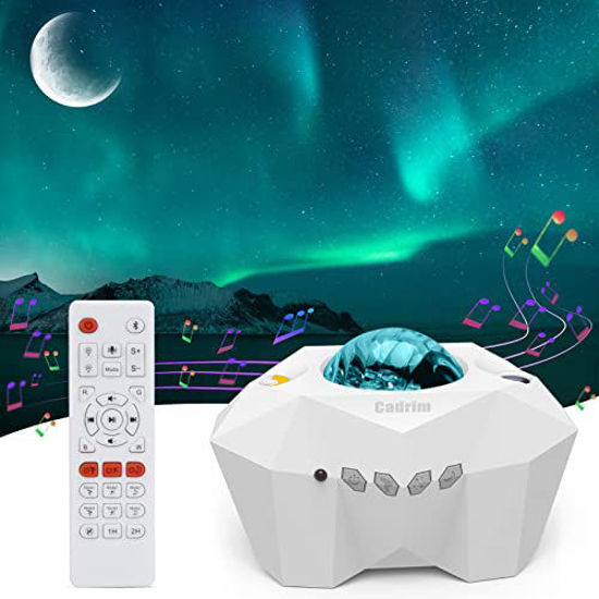 Northern Lights Aurora Projector, 3 In 1 Night Light With White Noise,  Timer, Bluetooth Speaker, Galaxy Light Skylight Space Light For Ceiling