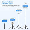 Picture of ATUMTEK 60" Selfie Stick Tripod, All in One Extendable Phone Tripod Stand with Bluetooth Remote 360° Rotation for iPhone and Android Phone Selfies, Video Recording, Vlogging, Live Streaming, Black