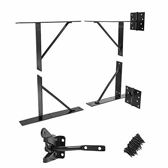 GetUSCart GoldOrcle Anti Sag Gate Kit Heavy Duty No Sag Kit for Wooden