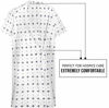 Picture of Utopia Care 6 Pack Cotton Blend Unisex Hospital Gown, Fits Sizes up to 2XL Blue