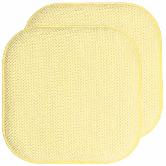 16-in. Square Non-slip Memory Foam Seat Cushions (2 OR 4) - 16 X