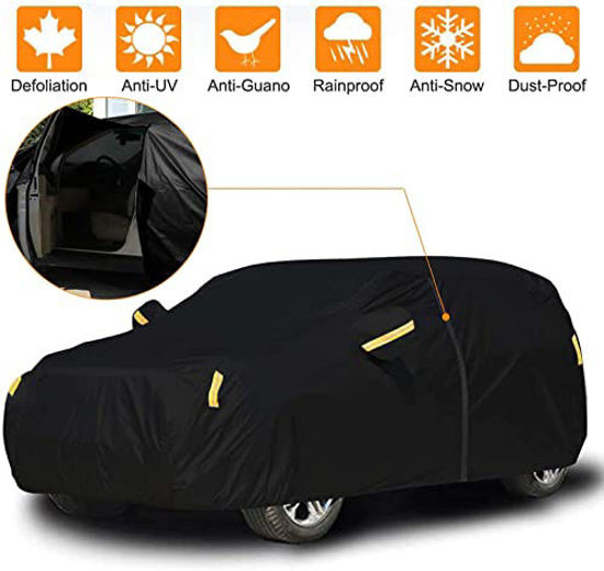 Full Car Cover Waterproof Dust-proof UV Resistant Outdoor All Weather  Protection