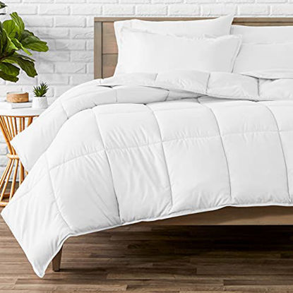 Picture of Bare Home Comforter Set - Queen Size - Goose Down Alternative - Ultra-Soft - Premium 1800 Series - All Season Warmth (Queen, White)