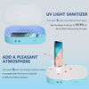 Picture of Cell Phone Sanitizer, Portable Smartphone Sanitizer Mobile Phone Cleaner Box with Aromatherapy Function Daily Disinfection for iPhone Android Phones Smartphone Toothbrush