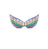 Picture of Viyorshop Girl Unicorn Costume Unicorn Tutu Dress Rainbow LED Light Up Birthday Party Outfit for Halloween Party Costumes (sequins, 5-6 Years)
