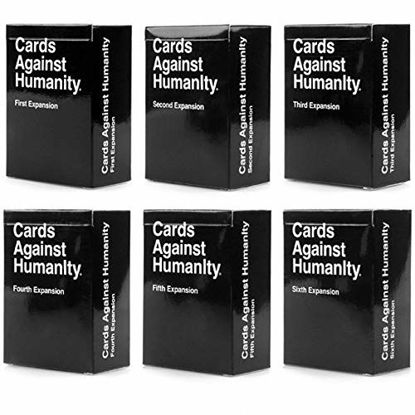Picture of Cards Against umanity C A H Original Expansion Packs Set Bundle All 1-6