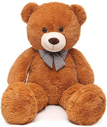 Picture of Toys Studio Giant Teddy Bear Plush Stuffed Animals for Girlfriend or Kids 47 inch, (Dark Brown)