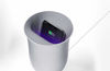Picture of Lexon OBLIO QI Wireless Charger Station with Built-in UV Sanitizer (Silver)