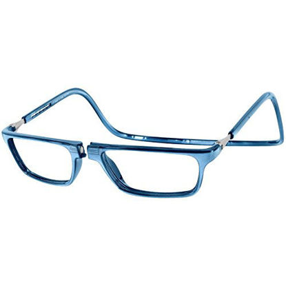 Picture of Clic Magnetic Executive Reading Glasses in Blue Jeans, 2.00