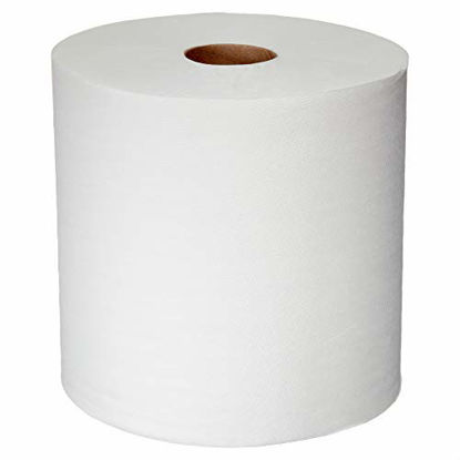 Picture of AmazonCommercial Ultra Plus Hard Roll Towels, 600' per Roll, 6 Rolls