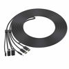 Picture of Skywin 3-in-1 Round HTC Vive Compatible Cable - Replacement for HTC Vive 3 in 1 HDMI+USB+DC 5 Meter Cable for Linkbox and Headset Connection (16 Foot)