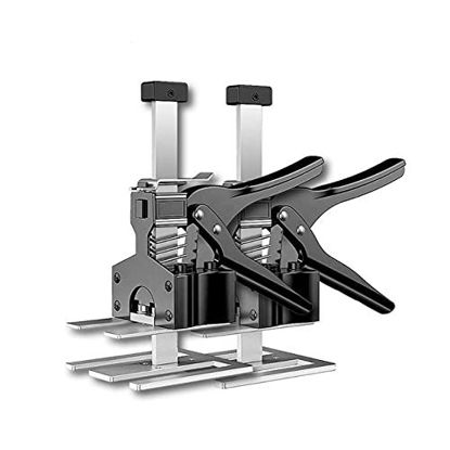 Picture of 2 Pcs Effort Elevator Tool - Labor Saving Arm Jack - Hand Tools for Drywall Lift - High Lift Jack Up to 170mm - Furniture Jack - Cabinet Jacks for Installing Cabinets - Up to 375lb - Renewed Version