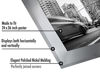 Picture of Americanflat 24 x 36 Inch Silver Poster Frame | Polished Plexiglass. Hanging Hardware Included