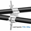 Picture of 2 Inch Pro-Swivel Truss Clamp, 2 Pack HiLite Heavy Duty 770lb Swivel Coupler Truss Clamps, Dual Head Turn As Needed Two 360 Degree Lighting Clamps, Fit Pipe/Truss OD 48-52mm