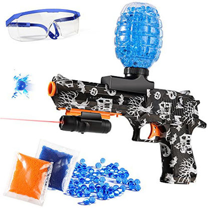 Picture of UQHH Gel Blaster Desert Eagle Toy Blaster Shoots Safe and Interesting Gel Ball Backyard Fun and Outdoor Games for Boys and Girls Ages 12+ (Bat)