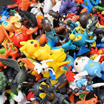 Picture of unbrand 144pcs Pokemon Toy Set Mini Action Figures Pokémon Go Monster Gift 2-3cm