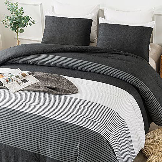 comforter with corner loops