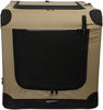 Picture of Amazon Basics Portable Folding Soft Dog Travel Crate Kennel, Medium (21 x 21 x 30 Inches), Tan