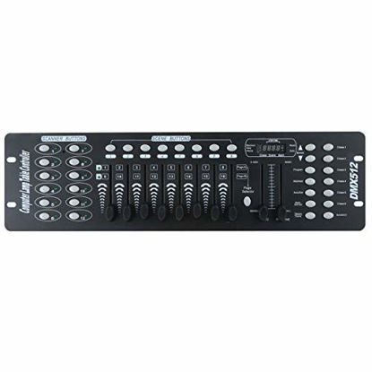 Picture of TC-Home 192 Channels DMX512 Light Controller Console For Stage Light Party Moving Heads DJ Operator Equipment