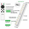 Picture of SZOKLED Under Cabinet Lighting Remote Control LED Counter Lights Wireless Rechargeable LED Closet Light Bar, Perfect for Kitchen Shelf Hallway Stairs, 3 Colors 6 Pack
