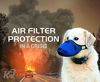 Picture of K9 Mask Air Filter Mask for Dogs with Extreme Breathe PM2.5 Premium Air Filter Refills - Blue (Large)