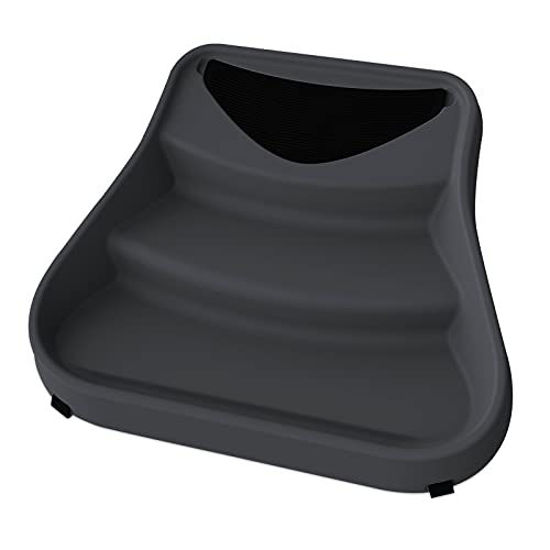 Picture of Litter-Robot Ramp by Whisker (Grey) - Cat Ramp for Litter Box, Custom Fit for Litter-Robot, Reduces Tracking, Suitable for Small & Elderly Cats, Designed & Assembled in USA