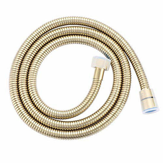 GetUSCart Ownace Square Solid Brass Brushed Gold Hand Held Shower Head