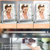 Picture of Kotdning Vanity Mirror with Lights,Lighted Vanity Mirror with 9 Dimmable Bulbs for Dressing Room & Bedroom,3 Color Lighting,Modes Detachable 10x Magnification 360°Ratation(White)