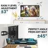 Picture of MOUNTUP TV Wall Mount, Full Motion TV Mount Swivel and Tilt for 42-70 Inch Flat Screen/Curved TVs, Articulating Wall Mount TV Bracket with Max VESA 600x400mm, Holds up to 100 lbs, Fits Max 24'' Studs