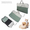Picture of JESPET 36" Pet Dog Playpens, Portable Soft Dog Exercise Pen Kennel with Carry Bag for Puppy Cats Kittens Rabbits, Shale Green
