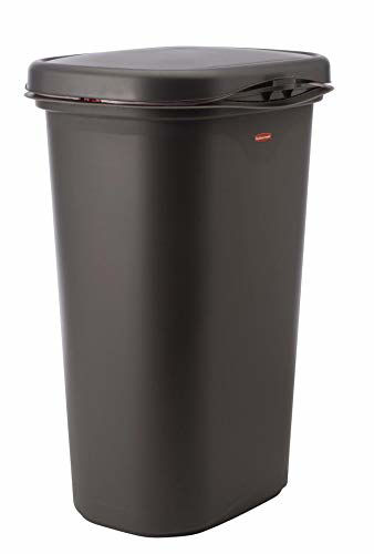 GetUSCart- Rubbermaid Spring Top Kitchen Bathroom Trash Can with Lid ...