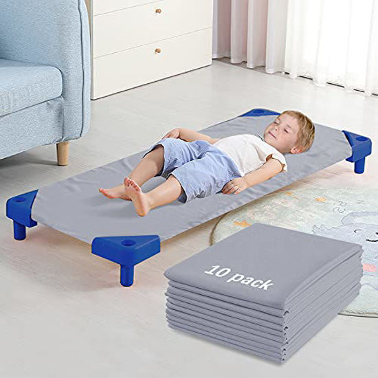 GetUSCart Standard Size Daycare/PreShcool Cot Sheet 10 Pack, Children